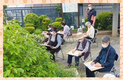 「一緒に絵を描きましょう」合同開催☺️ （東陽町、大島）